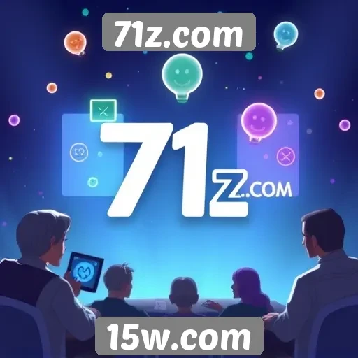 Exploração das funcionalidades de comunidade no 71z.com