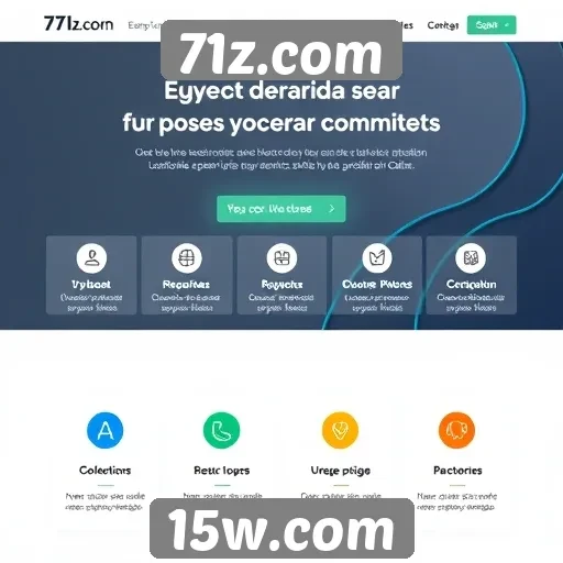 Análise das principais funcionalidades do site 71z.com